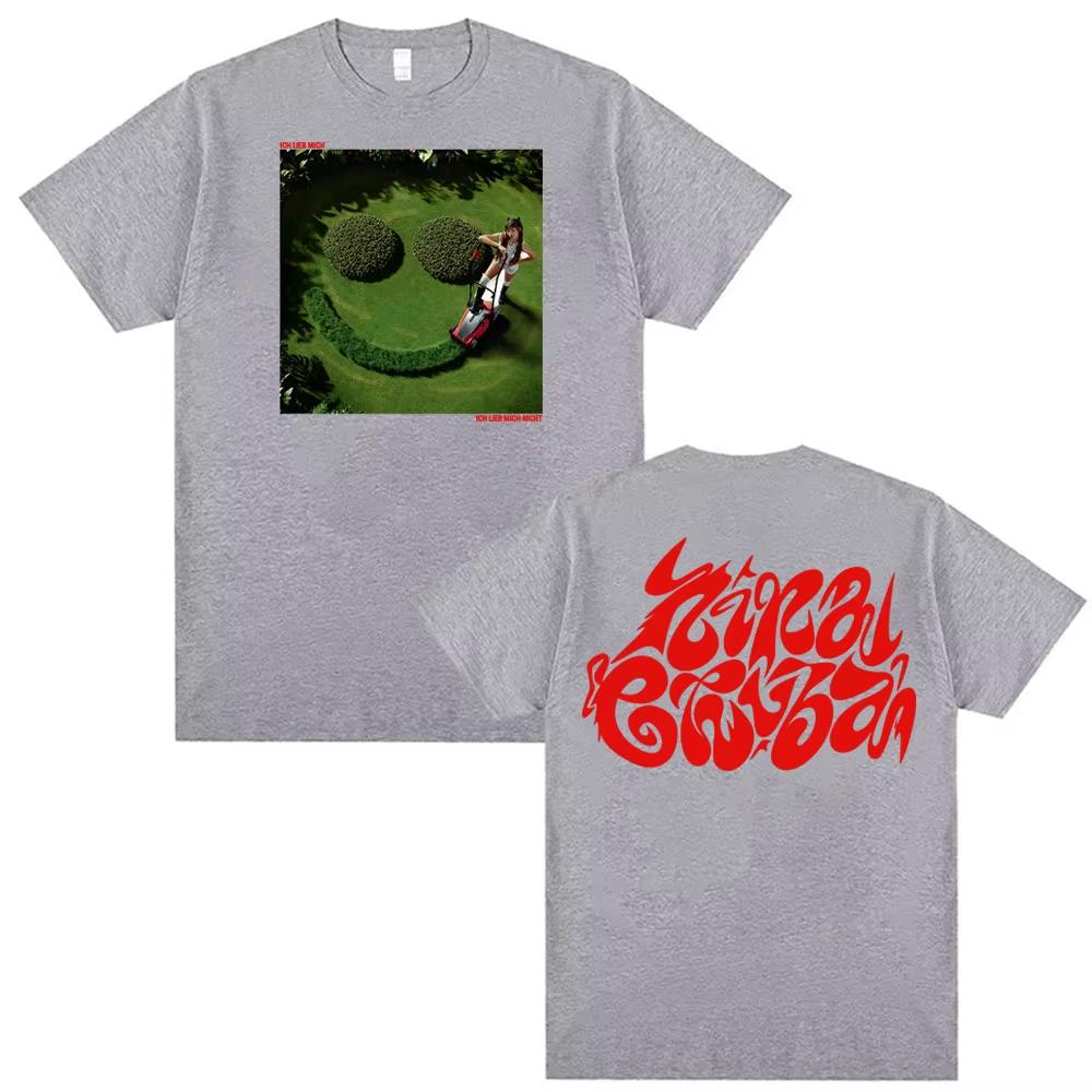Singer Nina Chuba Album Tour Graphic T Shirt Men Women Hip Hop High Street Short Sleeve T-shirts Oversized Couples Short Sleeves Classic