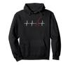 Angler Heartbeat Spinning Fisherman High Sea Angler Hoodie