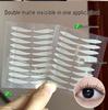 Invisible Lace Double Eyelid Stickers - Water-resistant, Anti-Droop, Seamless for a Natural Look.