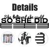 Football Match Running Medal Sports Display Holder, Run Male/ Female Runner Marathon Race Hanger Rack Organizer