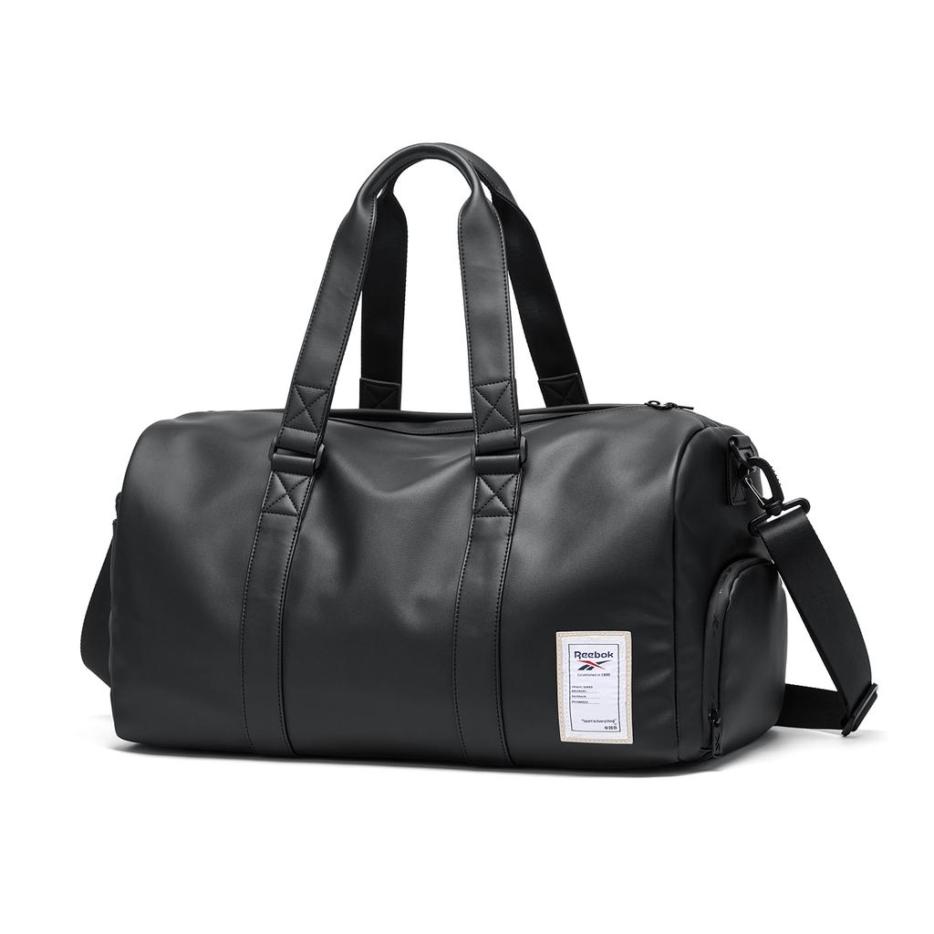 Reebok Fabric Travel Bag Unisex Midnight Black/Black RB250677M