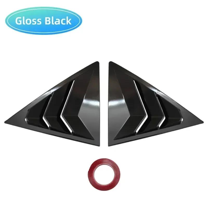 

Carbon Car Rear Window Side Vent Shutter Louver Cover Trim For Mazda 6 Sedan 2002 2003 2004 2005 2006-2016 Car Accessories