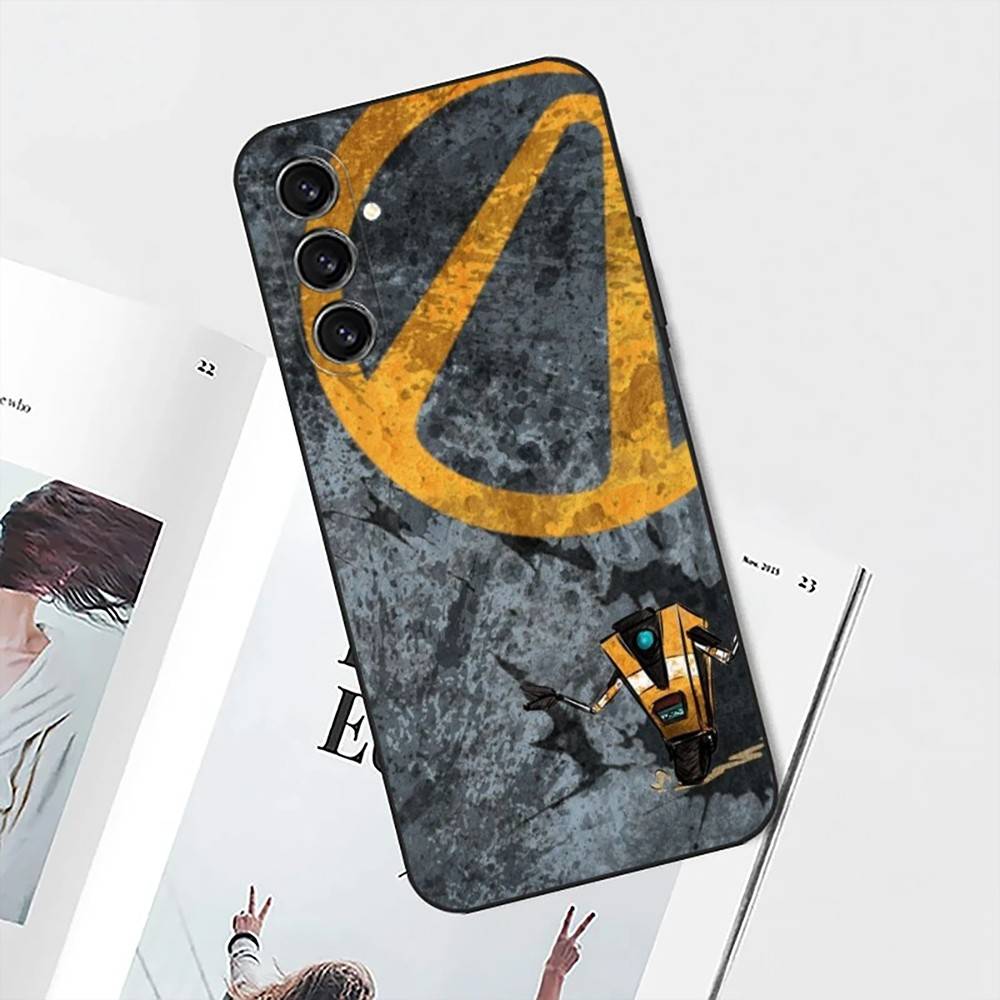 

Игровой чехол B-Borderlands для телефона Samsung S25, S24, S21, S22, S23, S30, Ultra, S20, Plus, Fe, Lite, Note, 10 Черный Мягкий Samsung S235G