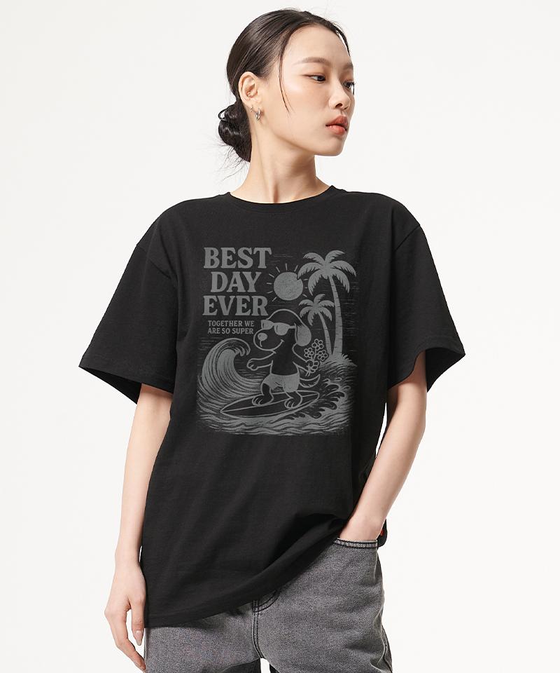 ARTISTWEAR [Atw] Best Day Short Sleeve T-Shirt