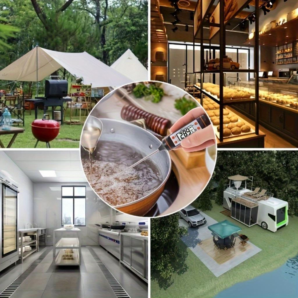 Multi Functional Fast Reading Digital Meat Thermometer with Display Food Grade Reusable Probe -50 ° C To 300 ° C -58℉ To 572℉