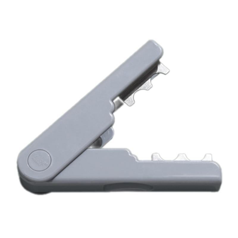 

Portables Flower Stem Leaf Thorn Remover Plier Light weight Gardening Tool for Home Growers and Professional Gardeners сірий