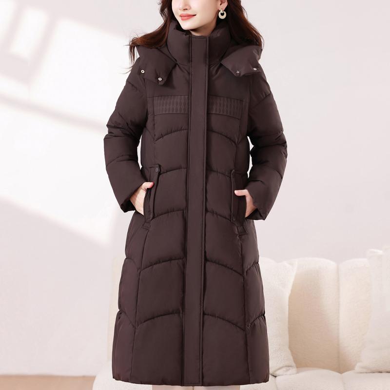 Fashion Winter Jackets Woman Long Parkas Hooded Plus Size Thick Warm Women's Coats