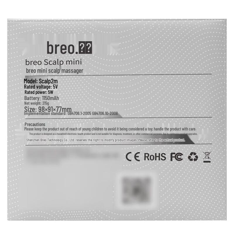 Breo Scalp 2m Portable Head Massager