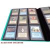 Classeur pour Jeu de Cartes - docsmagic.De Pro-Player - 9 Poches - 360 Cartes - Couleur Aqua