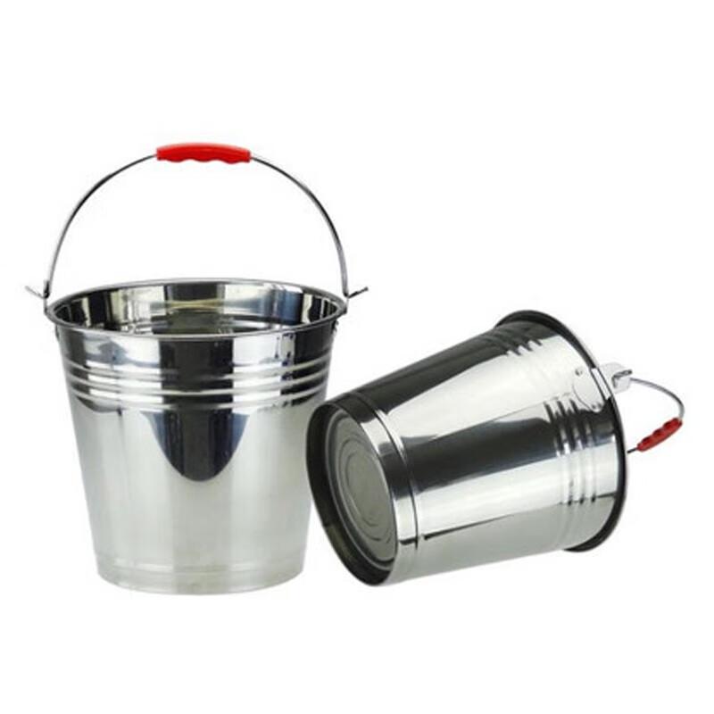 Haoyu Mingyang Thickened Stainless Steel Portable Bucket