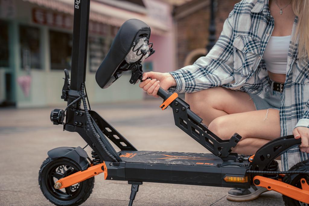 Kukirin G2 Pro 600W Motor 48V 15.6AH Battery Electric Scooter 6-light Safety System 45 Km/h Speed 58 KM Range 9" Tires E-Scooter