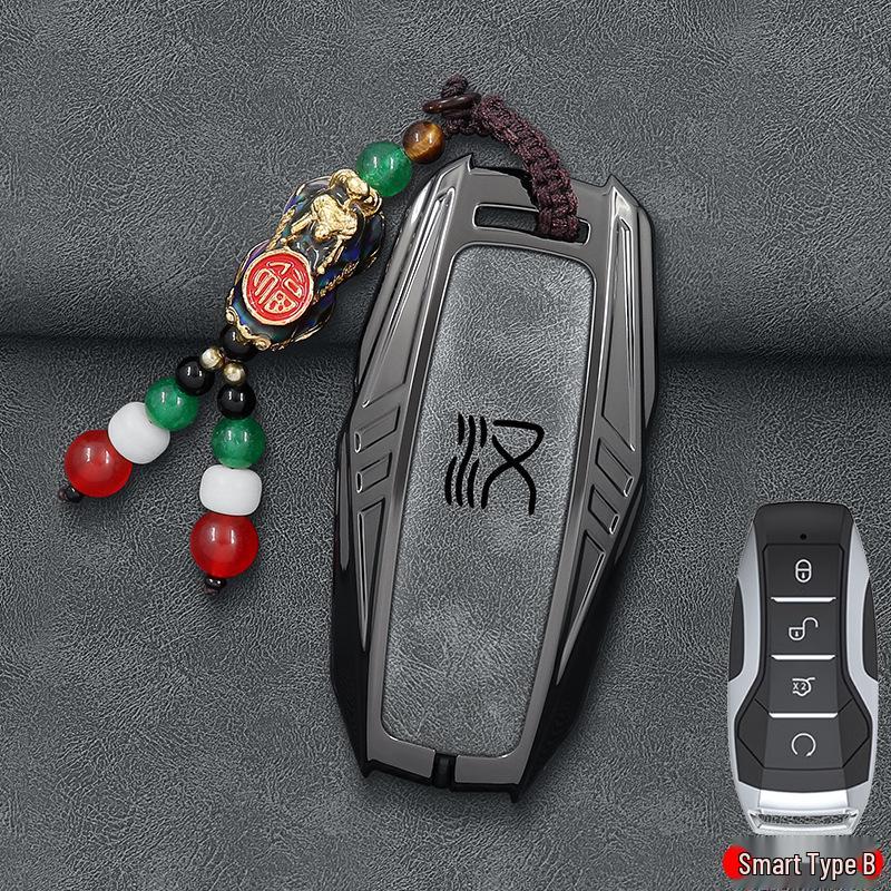 2025 BYD Han DMI/EV Key Case: Men's & Women's Protective Shell Buckle