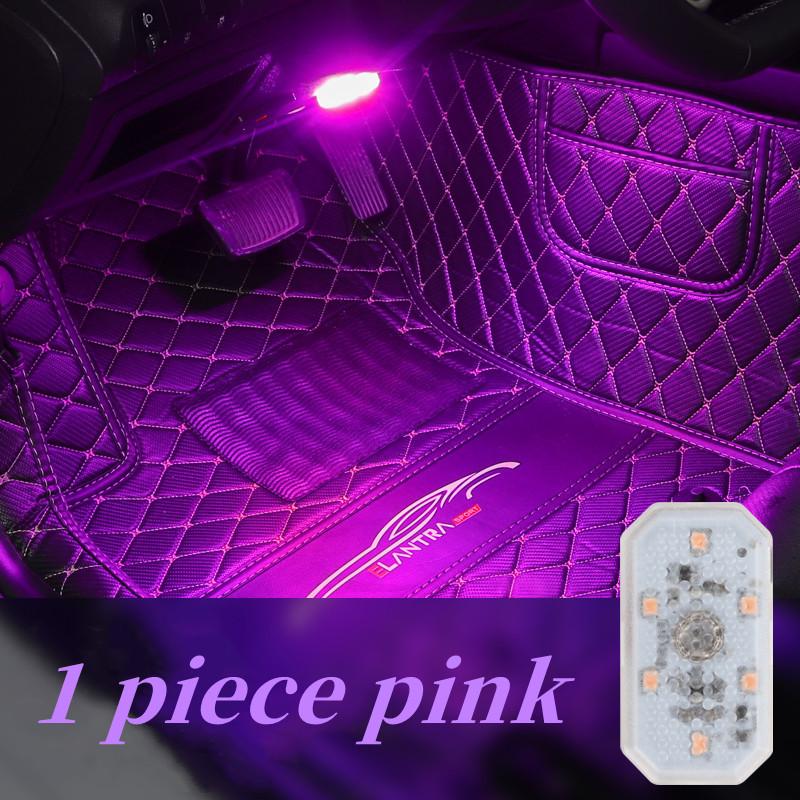 Auto USB Charging Mini 5V Led Touch Switch Light Wireless Ambient Lamp Portable Night Reading Light Car Door Roof Interior Light