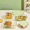 Leyongtu Glass Microwavable Lunch Box
