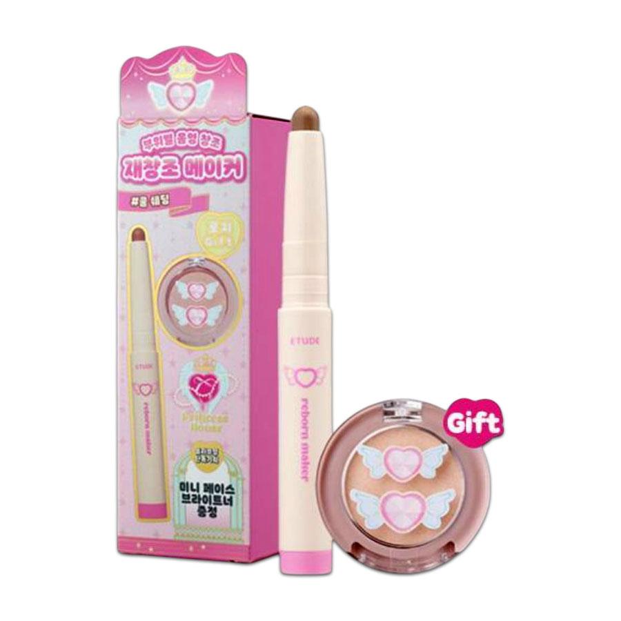 [Издание  Принцесса ] Etude Reborn Maker Стик-контуринг и хайлайтер Duo Cool Contour & Rosy Highlighter Shading Stick Cool