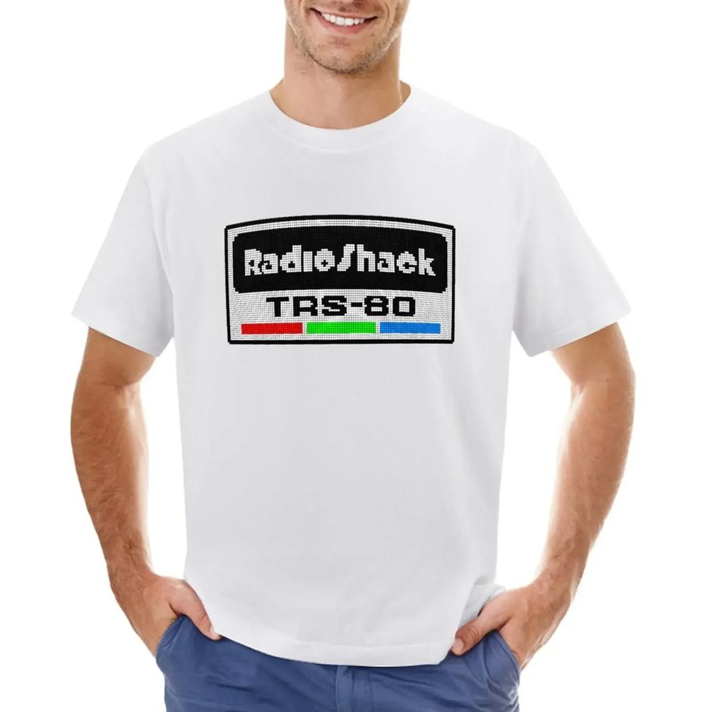 Radio Shack TRS-80 T-shirt sweat customs blanks summer clothes graphic t shirts