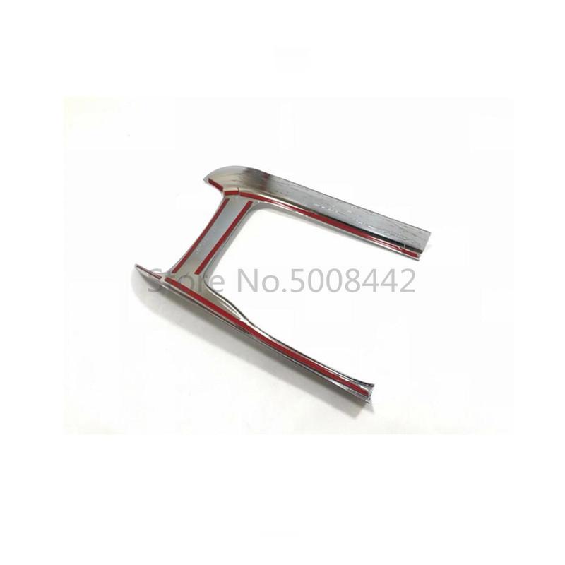 Car Sticker Middle Front Shift Stall Paddles Cup Lamp Frame Trim 1pcs For Jeep Grand Cherokee 2014 2015 2016 2017 2018