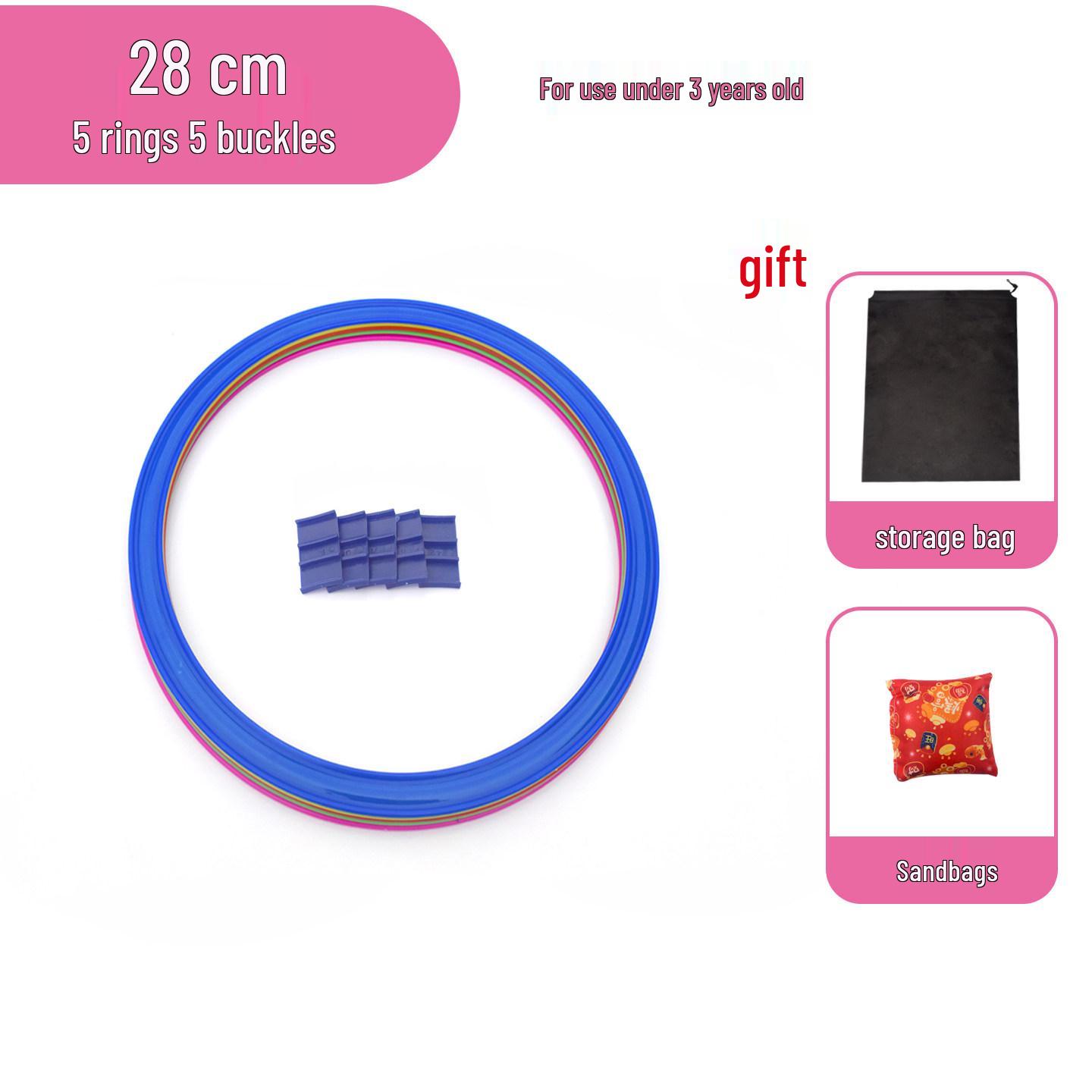Kids  Ring Toss Game: Outdoor Activity & Sensory Training for Kindergarten & Family Fun