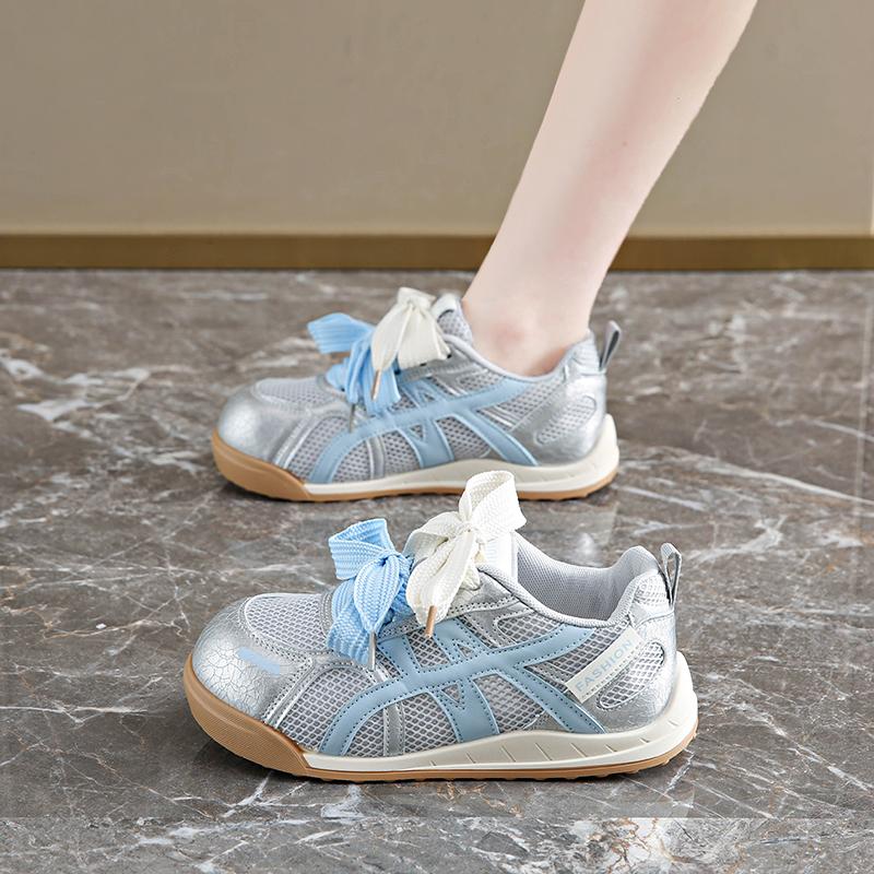 

Модные кроссовки CRLAYDK Fashion из сетки для женщин, повседневные кроссовки, женские, на двойной шнуровке, спортивные, милые, для ходьбы, дышащие, студенческие, для тенниса 40