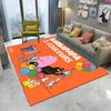 Tappeto Cartoon Anime Famiglia Barbapapa per Casa Soggiorno Camera da Letto Divano Zerbino Decorazione, Tappeto per Area Bambini Tappetino Antiscivolo