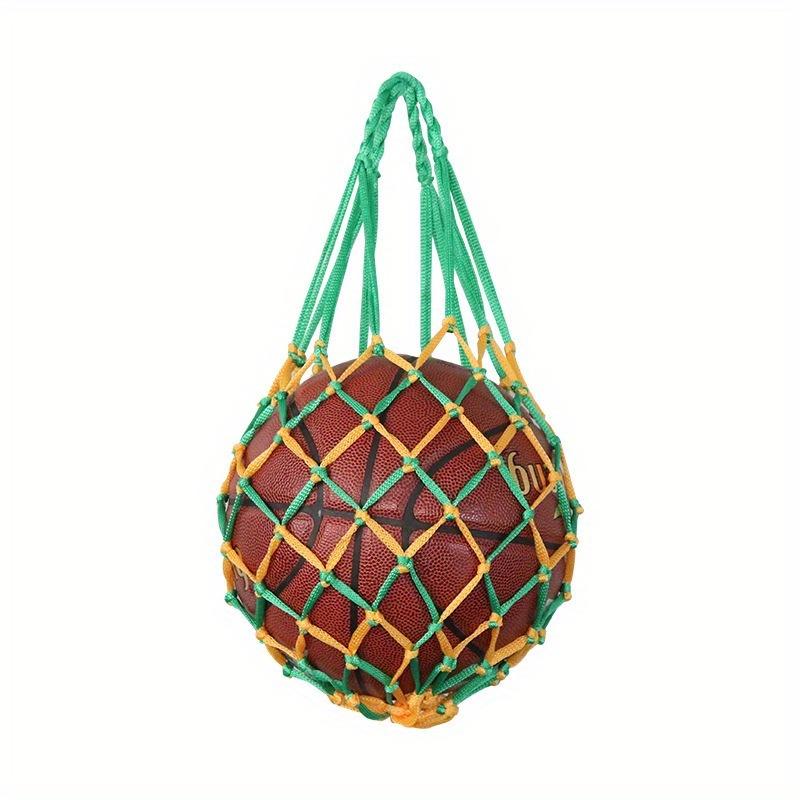 Basketball Net Storage Bags, Football Storage Bags, Sports Training Equipment Bags, Basketball Hoop Net Bags, Mesh Bags, Storage Bags зелёный