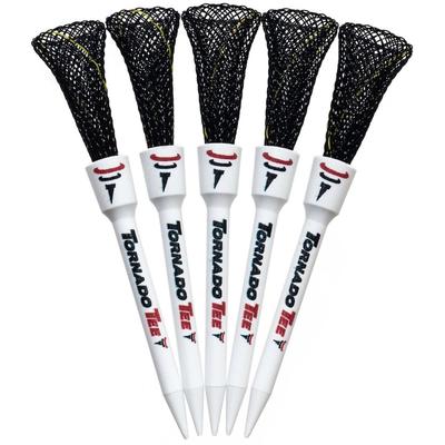 TORNADO TEE Tee de Golf Tornado Authentique NOIR "5 pièces" (3,25 pouces)