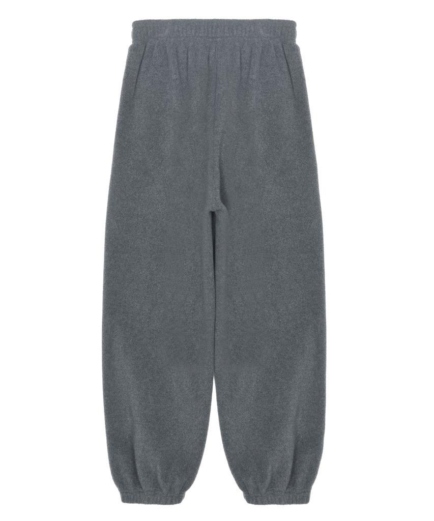 Nigaennikol Soft Fleece Banded Jogger Pants_Charcoal