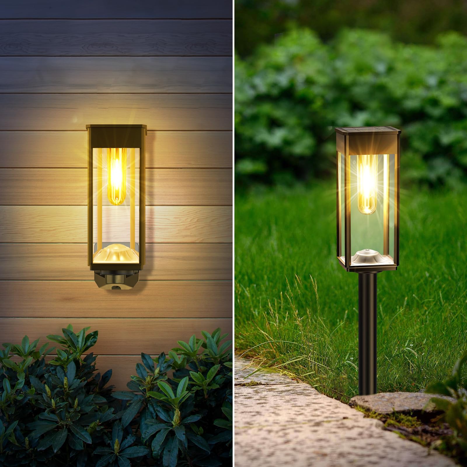 

pendoo Garden Solar Bulb IP65 Solar Panel LED Light High Auto Front of Light, Solar, Outdoor, Light, Color, Waterproof, Charging, Light, Sensor,