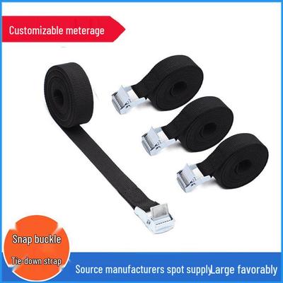 Zinc Alloy Buckle Ratchet Tie-Down Strap for Trucks