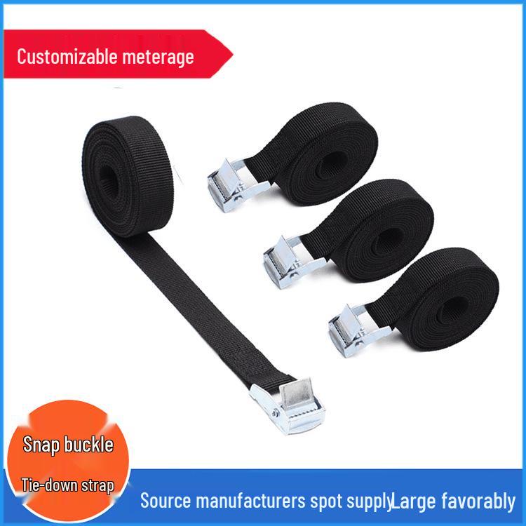 Zinc Alloy Buckle Ratchet Tie-Down Strap for Trucks 25mm x 0.5m