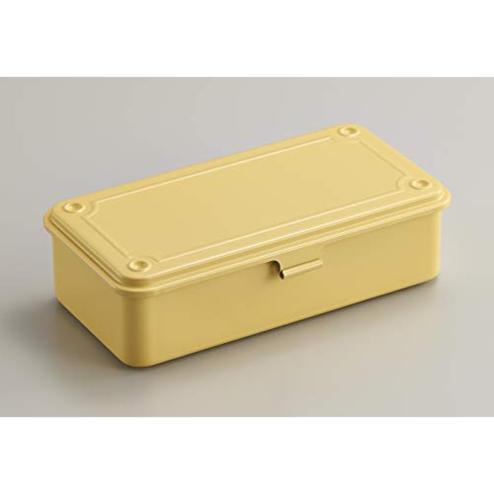 TOYO Steel Color Trunk Tool Box (Tool Box) T-190 (Italian Yellow)
