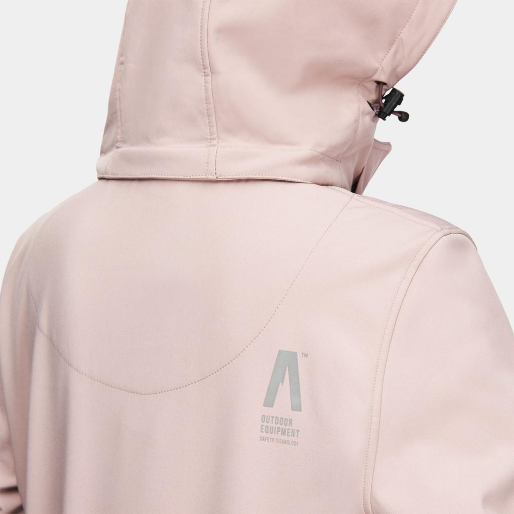 Women' Softshell Jacket Alpinus Bergamo Powder Pink Br18182 Size
