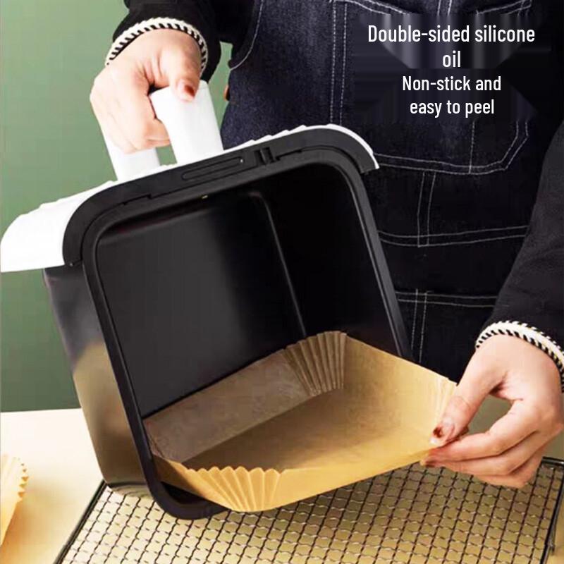 Meijinjia Heißluftfritteuse & Ofen Einweg-Papierauskleidungen