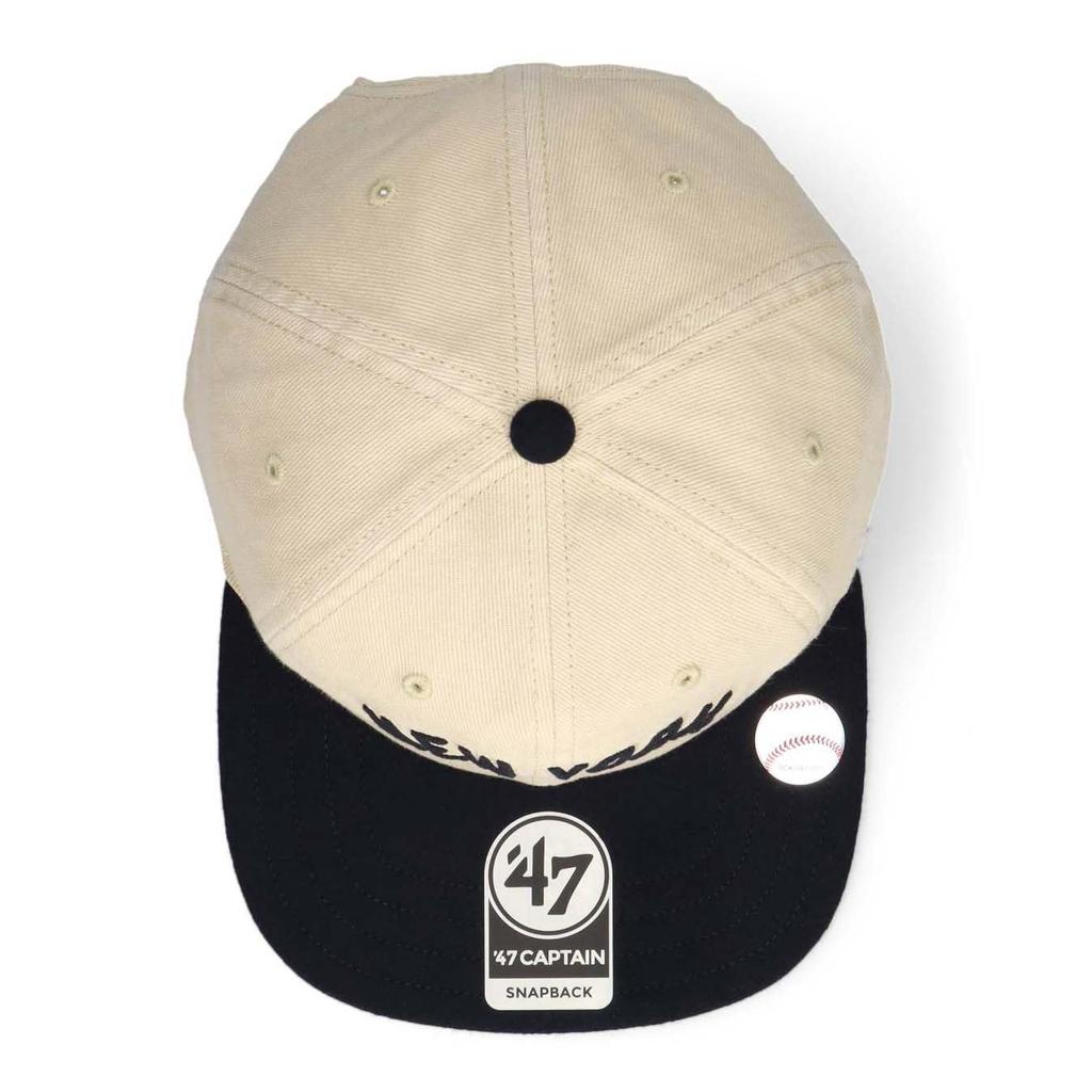 (Forty Seven) 47 Captain Fieldstone New York Yankees Block Logo Cap CAPTAION FIELD STONE CAP