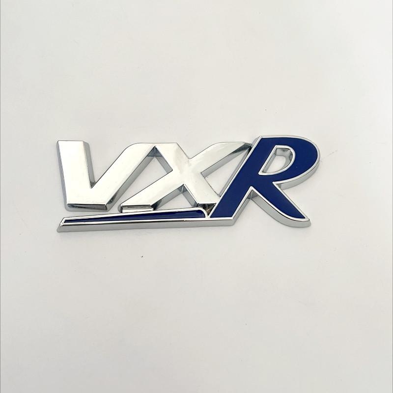 3D Metal Chrome Black Red Logo VXR Emblem Car Fender Side Badge Rear Trunk Decal For Buick New Regal VXR Sticker Accessories