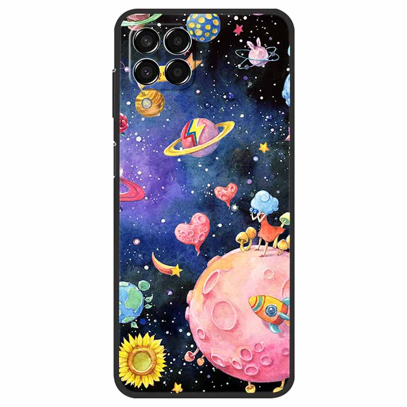 For Samsung Galaxy M33 / M53 Case Marble Soft Silicone Back Case for Samsung M53 2022 Fundas Case M 33 53 5G Phone Cover Coque