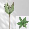12 petals Christmas flower simulation Christmas flower window home decoration gold powder maple leaf Christmas props