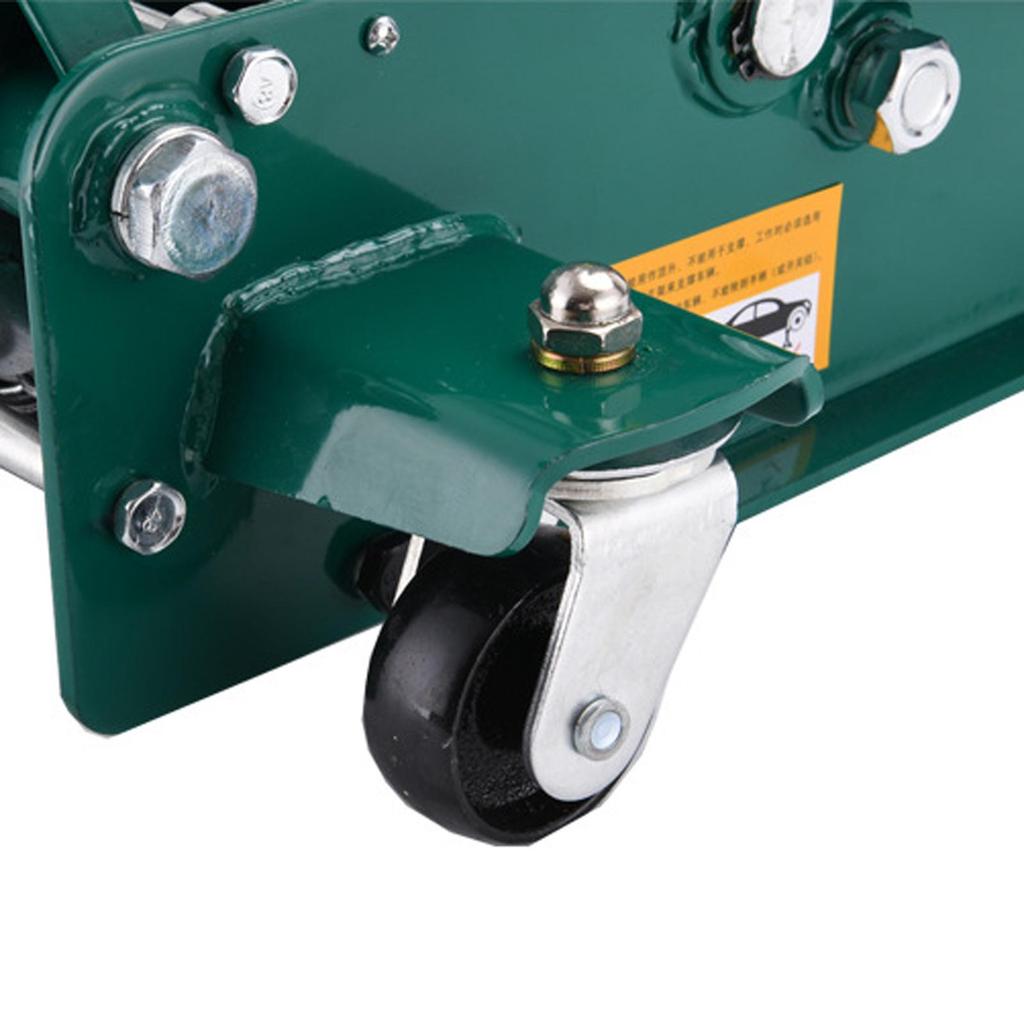 Rangierwagenheber Rollen Horizontal Schwarz Räder 12mm Schaft Direkter Ersatz Zubehör für 3 Tonnen Rangierwagenheber