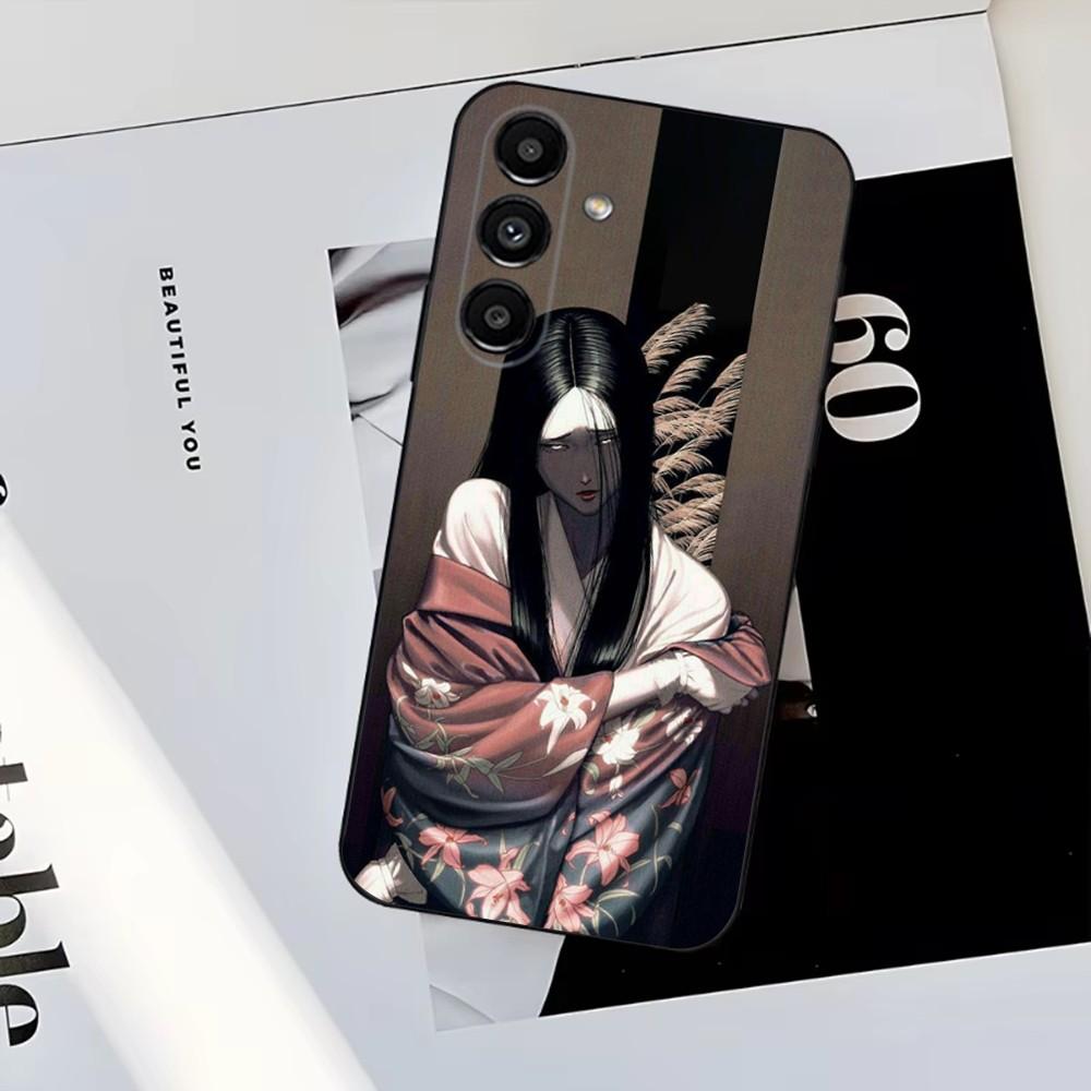 Retsu U-Unohana Phone Case For Samsung S25,S24,S23,S22,S21,S20,S10,Ultra,Plus,Lite,FE,Soft Silicone Black Cover