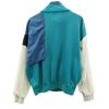 Adidas 80s Vintage Silver Tag Trefoil Logo Track Jacket Turquoise Etc. Men's Used
