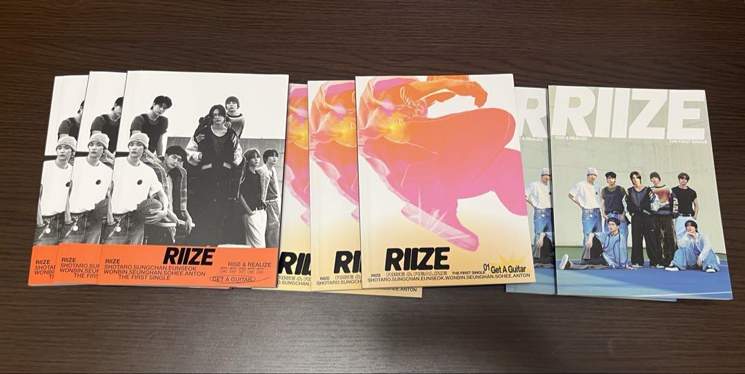 

[USED] RIIZE 1st Single Get A Guitar 8 pieces