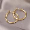 2025 Women's Möbius Hoop Earrings: Light Luxury & Nordic Retro Style
