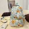 Cartoon Student Schoolbag Large Capacity Lightweight Women's Backpack with Coin Purse