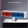 Solar Powered LED Traffic Flashing Warning Light