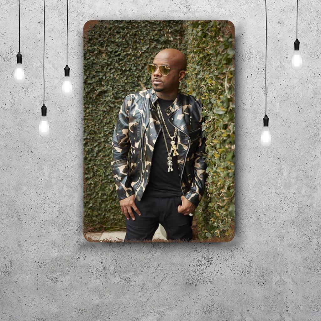 Jermaine Dupri Retro Vintage Tin Sign Poster Decorative Plaque Metal Plate Wall Decor