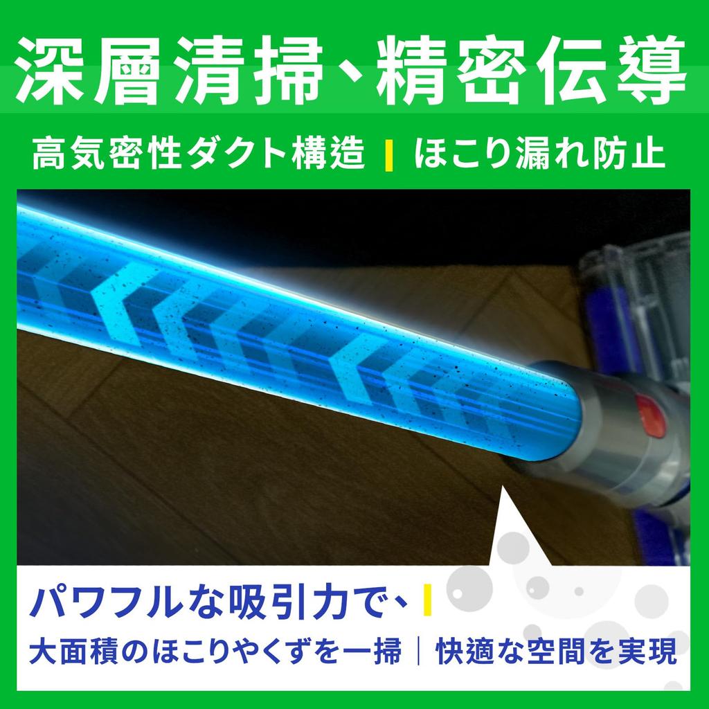 Dyson V8 Extension Long Compatible with V7 Fluffy V8 Slim Fluffy V10 V11 and V15 Vacuum Replacement Part for Dyson Vacuum Not Compatible with V12 and