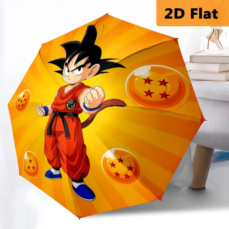 1pc Dragon Ball umbrella Portable 8-rib structure suitable for all seasons, home, travel, outdoor umbrella