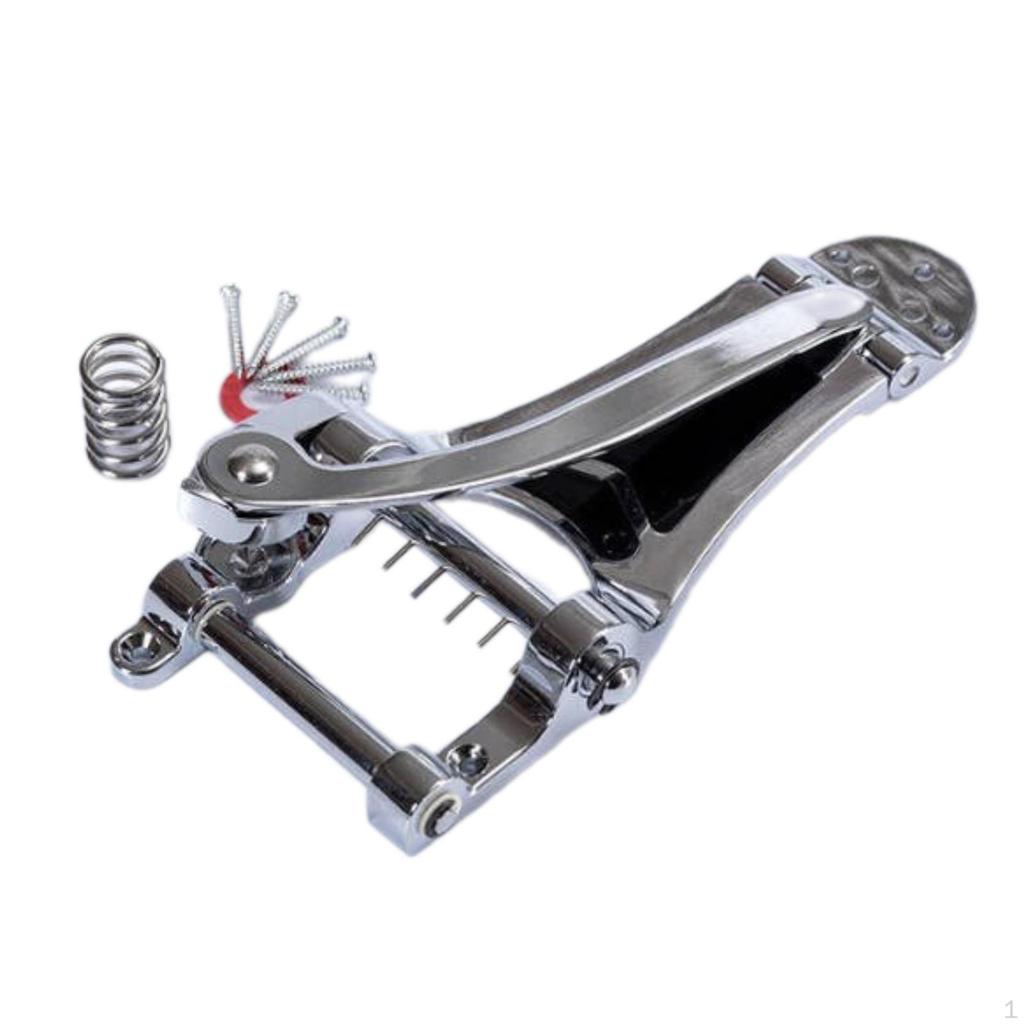 for Electric Guitar, Tremolo Bridge with Screw, Rustproof Rocker Arm Guitarists And