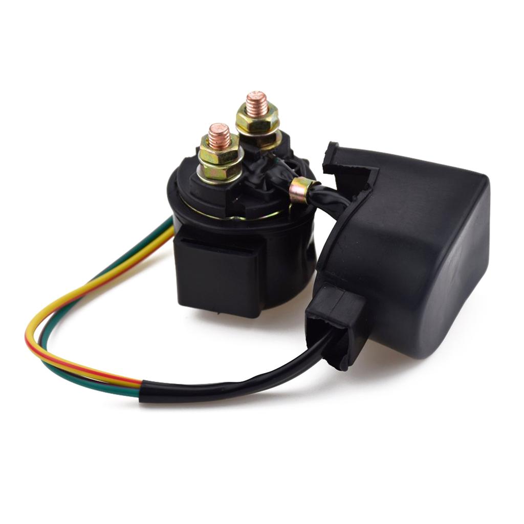 GY6 Engine 125cc Starter Solenoid Relay Fits 4-stroke 125 cc ATV Dirt Bikes Scooters Go Kart Dne Buggys Quad 4 Wheelers
