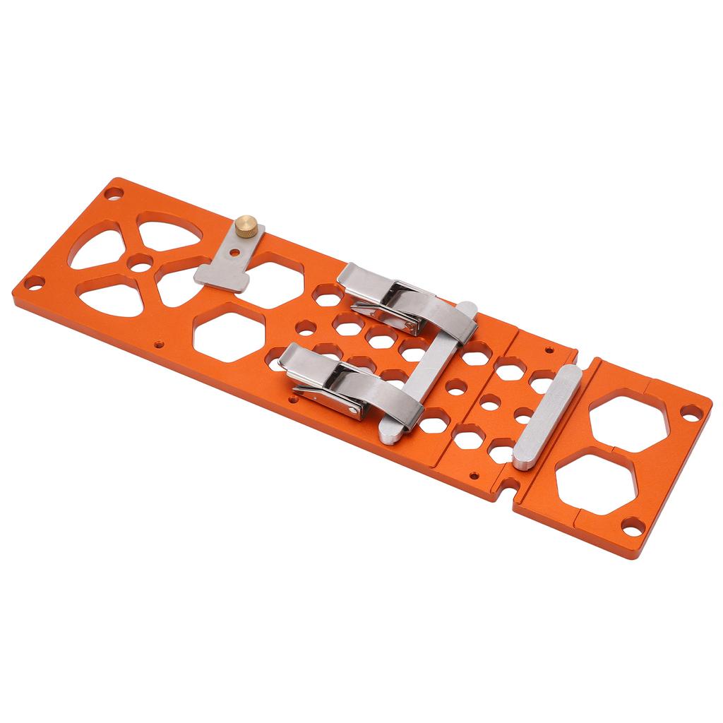 Lemn Prelucrat Portocaliu Șină de Ghidaj pentru Ferăstrău în Unghi Drept Design Gol Ușoară 90 de grade Șină de Ghidaj pentru Ferăstrău Circular